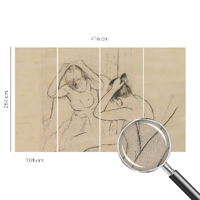 Samolepilna fototapeta za dnevno sobo Umetniška eleganca