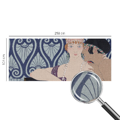 Fototapeta za otroško sobo z motivom umetniškega para