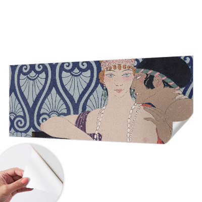 Fototapeta za otroško sobo z motivom umetniškega para