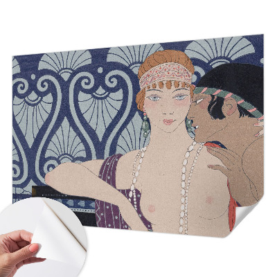 Fototapeta za otroško sobo z motivom umetniškega para