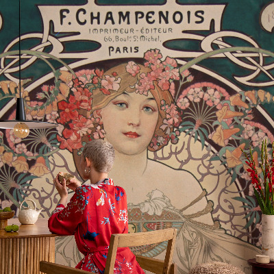 Otroška fototapeta Cvetlična simetrija