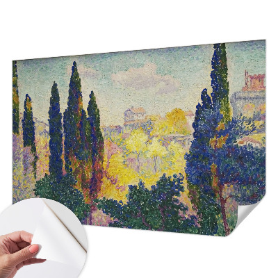 Samolepilna fototapeta z motivom impresionističnih pokrajin