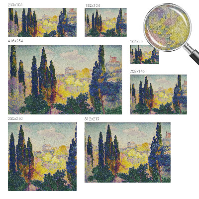 Samolepilna fototapeta z motivom impresionističnih pokrajin