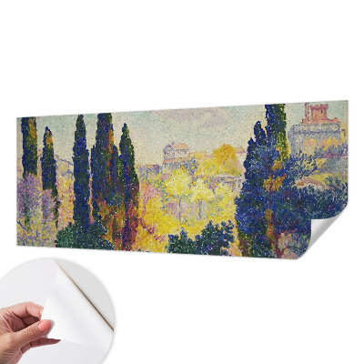 Samolepilna fototapeta z motivom impresionističnih pokrajin