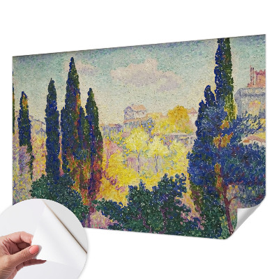 Samolepilna fototapeta z motivom impresionističnih pokrajin
