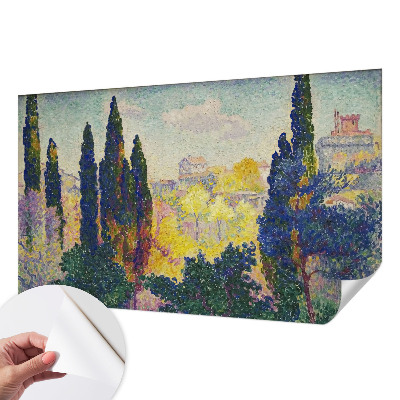 Samolepilna fototapeta z motivom impresionističnih pokrajin