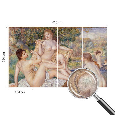 Samolepilna fototapeta za dnevno sobo Ženske počivajo