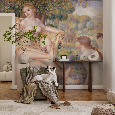 Samolepilna fototapeta za dnevno sobo Ženske počivajo