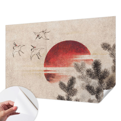 3D fototapeta z motivom gozdnega vzhoda