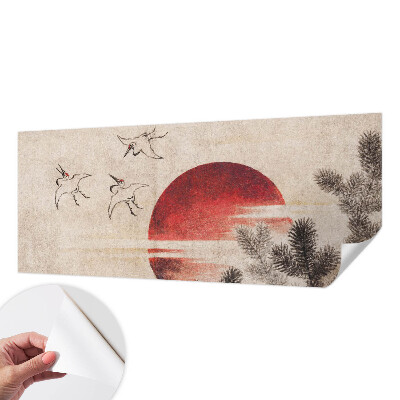 3D fototapeta z motivom gozdnega vzhoda