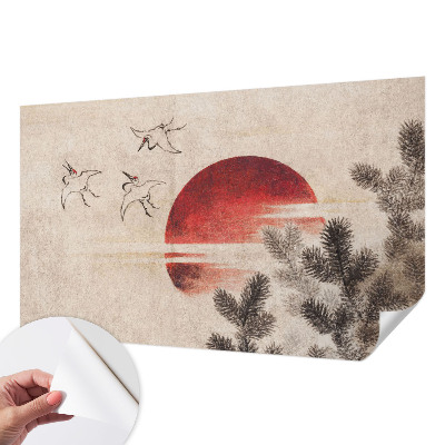 3D fototapeta z motivom gozdnega vzhoda