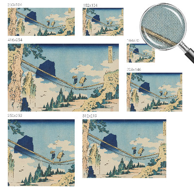 Samolepilna fototapeta za spalnico Gorski most