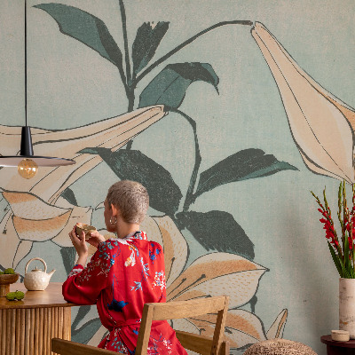 Fototapeta za otroško sobo Nežne lilije