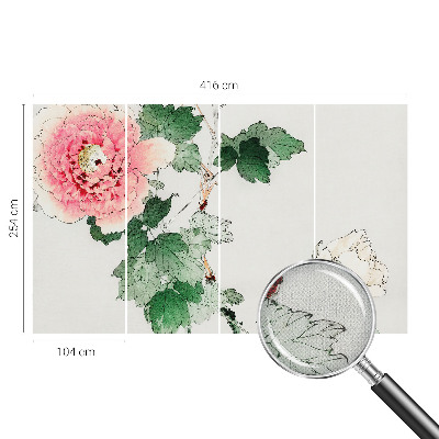 Samolepilna fototapeta za spalnico Cvetlična subtilnost