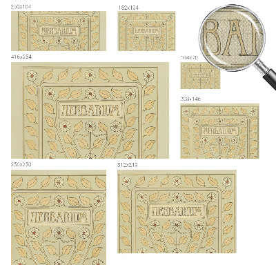 3D fototapeta Rastlinski okras