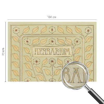 3D fototapeta Rastlinski okras