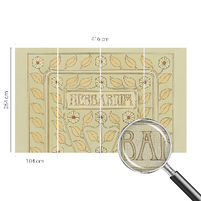 3D fototapeta Rastlinski okras