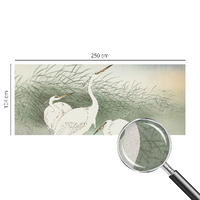 Fototapeta za otroško sobo Čaplje v travi