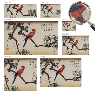 3D fototapeta Ptica na veji