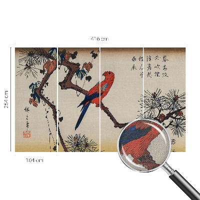 3D fototapeta Ptica na veji