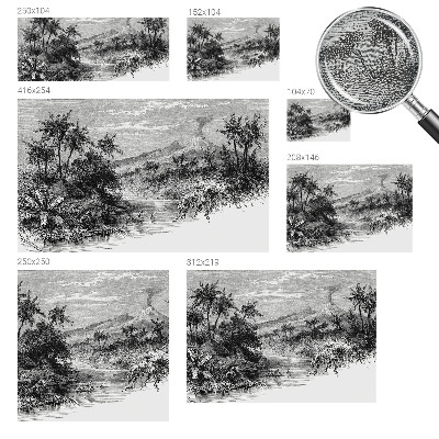 Fototapeta za otroško sobo Eksotična panorama