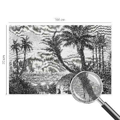 Otroška fototapeta Tropska oaza