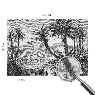 Otroška fototapeta Tropska oaza