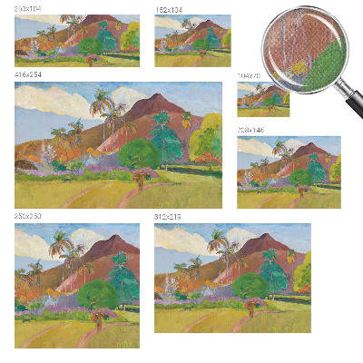 Samolepilna fototapeta za dnevno sobo Eksotična narava