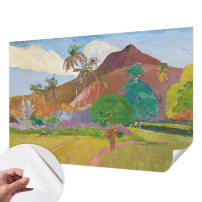 Samolepilna fototapeta za dnevno sobo z motivom eksotične narave