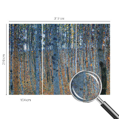 3D fototapeta Brezov gozd