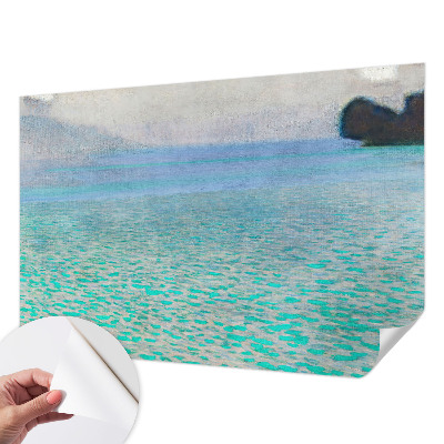 Otroška fototapeta v turkiznih odtenkih z motivom vode