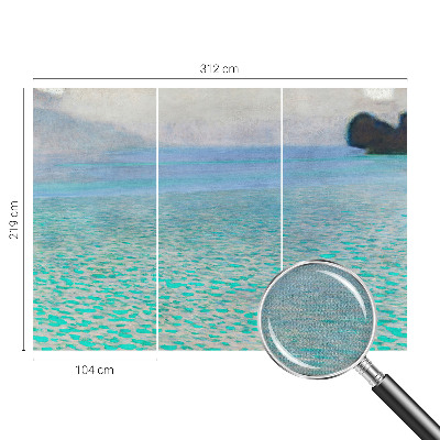 Otroška fototapeta v turkiznih odtenkih z motivom vode