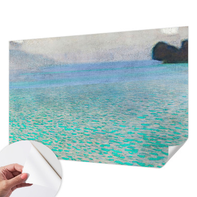 Otroška fototapeta v turkiznih odtenkih z motivom vode