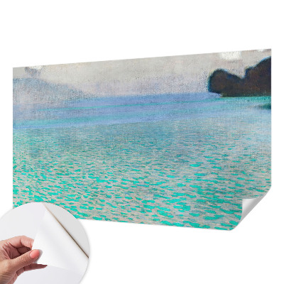 Otroška fototapeta v turkiznih odtenkih z motivom vode