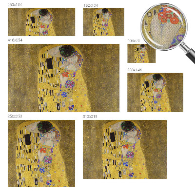 Samolepilna fototapeta Par v secesijskem slogu