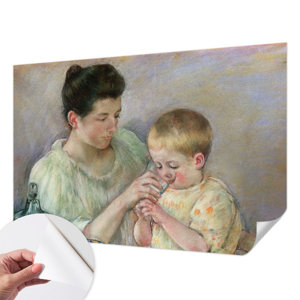 Samolepilna fototapeta za spalnico Starševska skrb