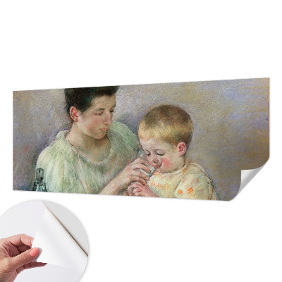 Samolepilna fototapeta za spalnico Starševska skrb