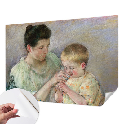 Samolepilna fototapeta za spalnico Starševska skrb