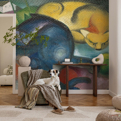 3D fototapeta Mačja umetnost