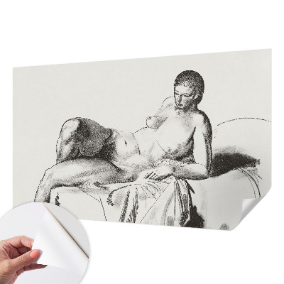 Samolepilna fototapeta z motivom umetniške golote