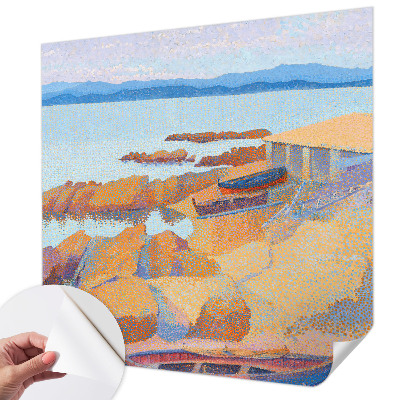 Samolepilna fototapeta za dnevno sobo Pogled na morje