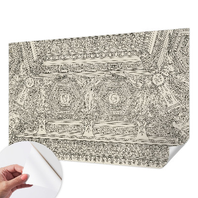 Samolepilna fototapeta z motivom klasičnega ornamen­ta