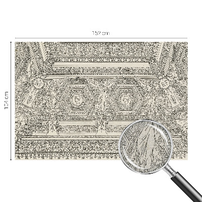 Samolepilna fototapeta z motivom klasičnega ornamen­ta