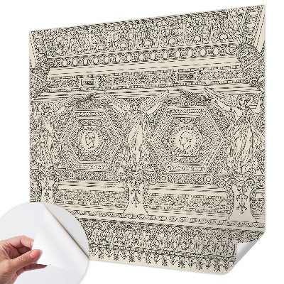 Samolepilna fototapeta z motivom klasičnega ornamen­ta