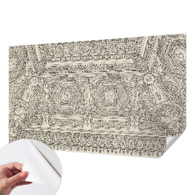 Samolepilna fototapeta z motivom klasičnega ornamen­ta
