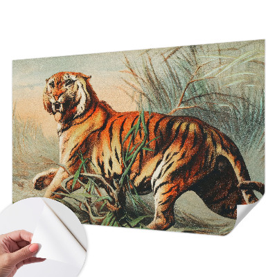 3D fototapeta z motivom tigrove narave