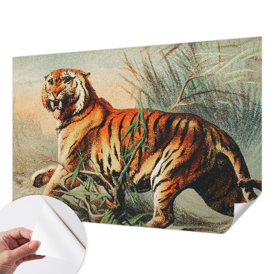 3D fototapeta z motivom tigrove narave
