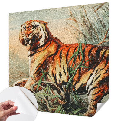 3D fototapeta z motivom tigrove narave