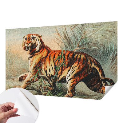 3D fototapeta z motivom tigrove narave