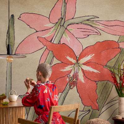 Fototapeta za otroško sobo Cvetovi lilije